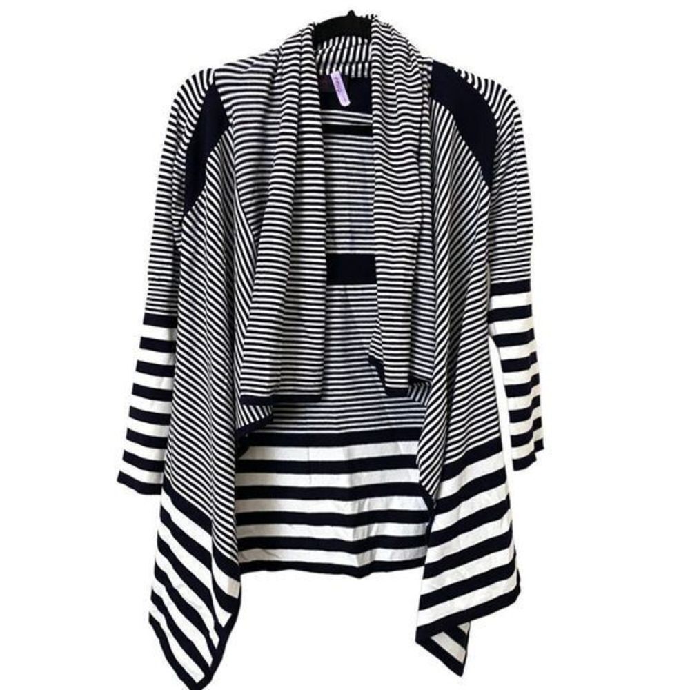 PENELOPE LEROY Striped Cardigan BOUTIQUE Small‎